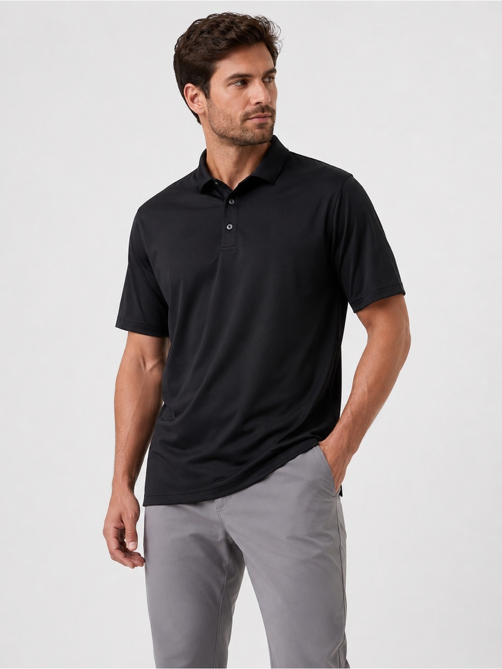Nike Golf Tour Performance Dri-FIT Polo Shirt – Black – Size L